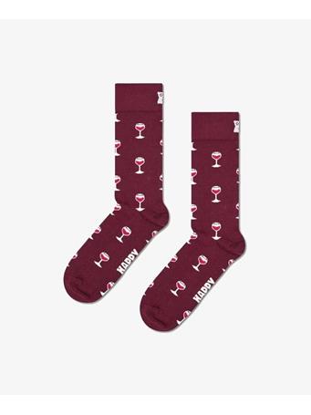 HAPPY SOCKS - Glass Of Wine Sock MULTI