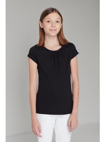 FRENCH TOAST - Girl's Crew Neck T-Shirt BLACK