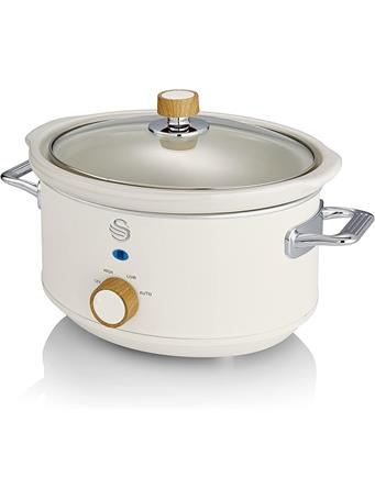 SALTON - Nordic-Style Slow Cooker WHITE