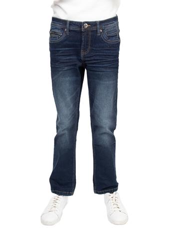 XRAY - Cultura Slim Wash Denim Jeans For Boys DK BLUE