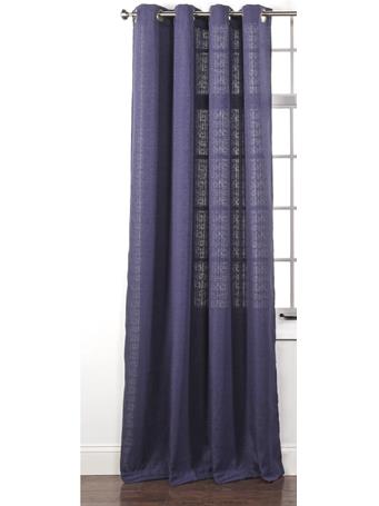 STYLEMASTER - Renaissance Gramercy Grommet Panel - 56"x84" BLUE