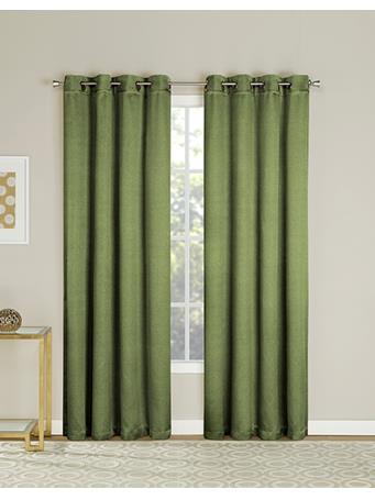 EVER DARK - Nolan Room Darkening Grommet Panel AVOCADO