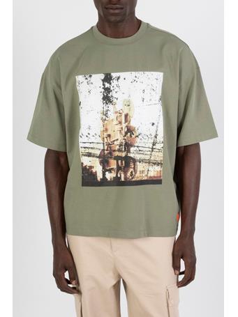 D.RT - SK8 Deck Tee OLIVE