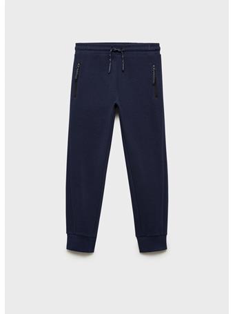 MANGO - Joggers With Zip Pockets NAVY