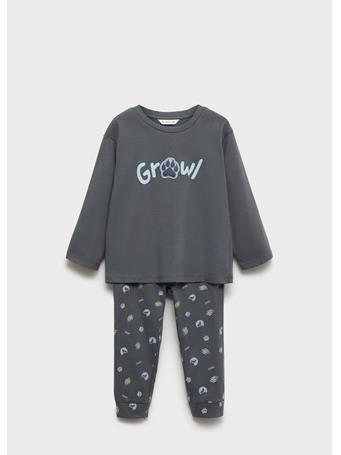 MANGO - Halloween Pajama Mask CHARCOAL