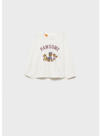 MANGO - Paw Patrol T-shirt IVORY