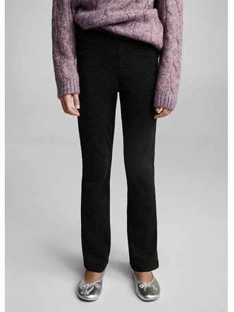MANGO - Houndstooth Leggings CHARCOAL