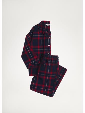 MANGO - Christmas Long Pajamas DARK RED