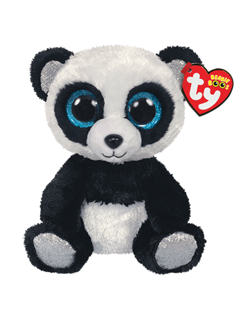 TY INC - Bamboo the Black and White Panda NO COLOR