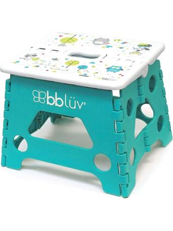 BBLUV - Folding Step Stool BLUE