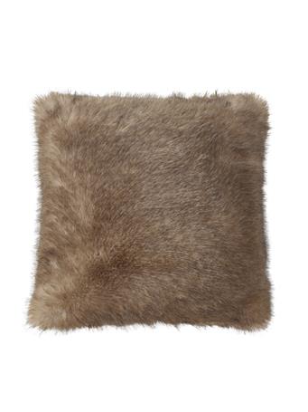 MAISON LUXE - Fur Decorative Pillow BROWN