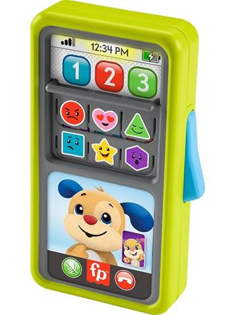 FISHER PRICE - Baby & Toddler Toy Laugh & Learn 2-in-1 Slide to Learn Smartphone NO COLOR