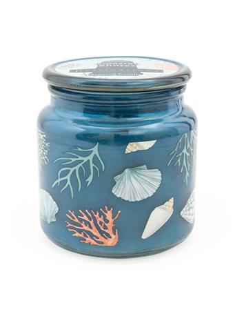 CANDLELIGHT - Coastal Shores Lidded Candle Jar with Seasalt Scent BLUE