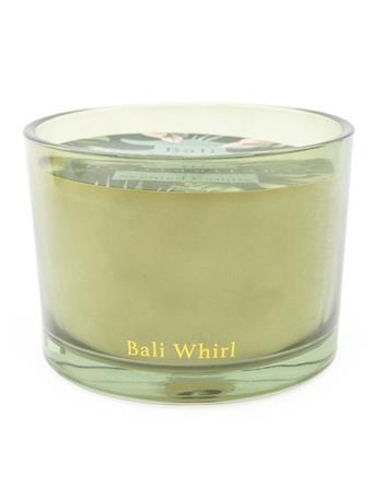 CANDLELIGHT - Bali Whirl Two Wick Candle GREEN