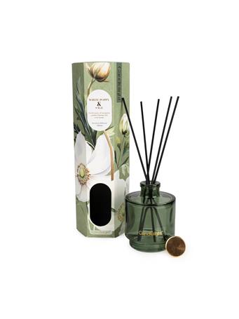 CANDLELIGHT - 200ml Reed Diffuser - White Poppy & Sage GREEN