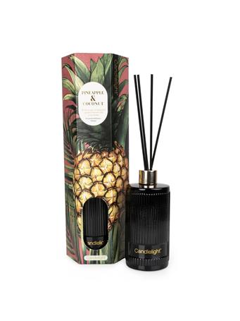 CANDLELIGHT - 200ml Reed Diffuser - Pineapple & Coconut BLACK