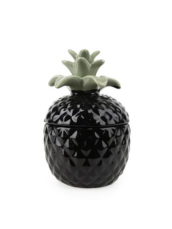 CANDLELIGHT - Pineapple Ceramic Candle BLACK