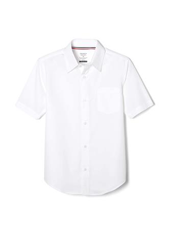 FRENCH TOAST - Short Sleeve Classic Dress Shirt White WHITE