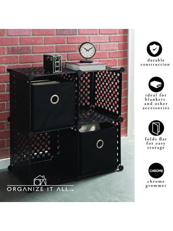 KENNEDY INTERNATIONAL - Neu Home Storage Cubes BLACK