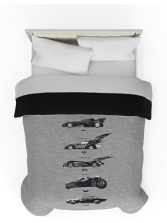 BED BATH BEYOND - Batman Classic Bedding Super Soft Cozy Comforter NO COLOR