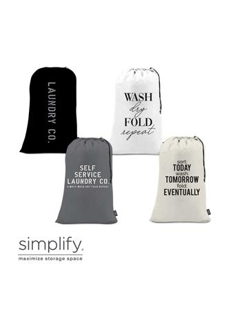 KENNEDY INTERNATIONAL - Nylon Printed Laundry Bag ASSORTED