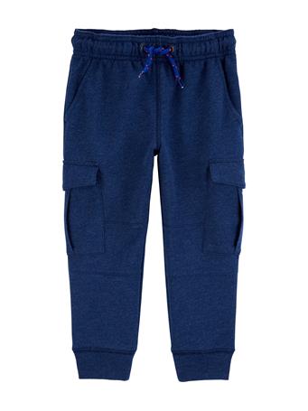 CARTER'S - Toddler Pull-On Knit Cargo Pants NAVY