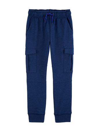 CARTER'S - Kid Pull-On Knit Cargo Pants NAVY