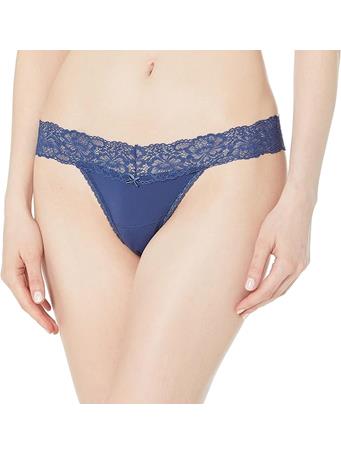 MAIDENFORM - Stetch Lace Thong NAVY ECLIPSE BLOOM LACE
