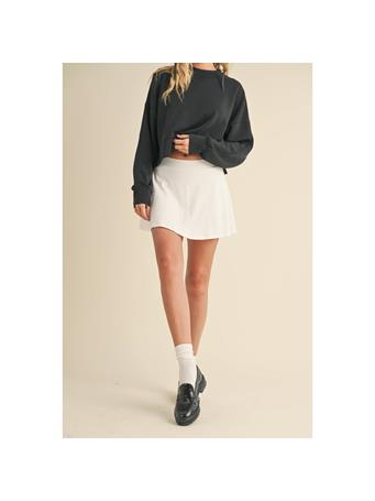 KIMBERLY C SPORT - Flare A Line Mini Skort WHITE