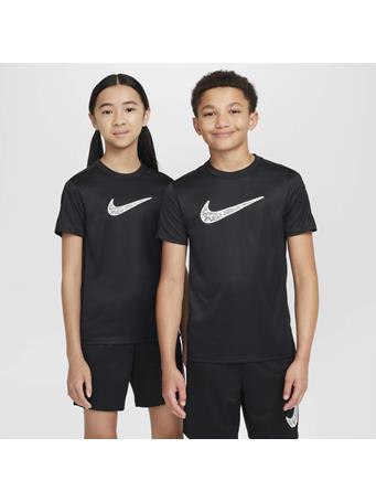 NIKE - Trophy23 Older Kids' Dri-FIT Short-Sleeve Top BLACK