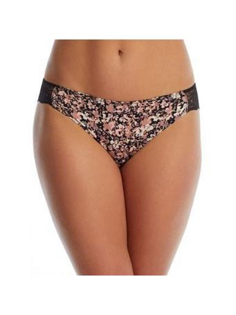 MAIDENFORM - Women's Underwear  ABSTRACT FLORAL PRINT/BLACK