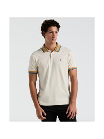ORIGINAL PENGUIN - Tipped Collar Polo BIRCH