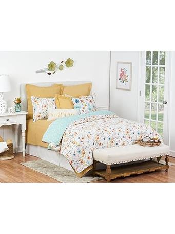 C&F HOME - Sheila Floral 2-Piece Quilt Set WHITE/MULTI