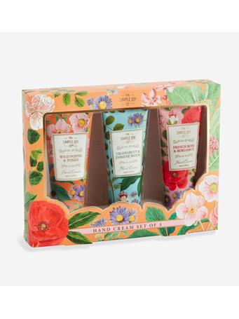 THE SIMPLE JOY CO - Scented Hand Cream Gift Set ASST 3
