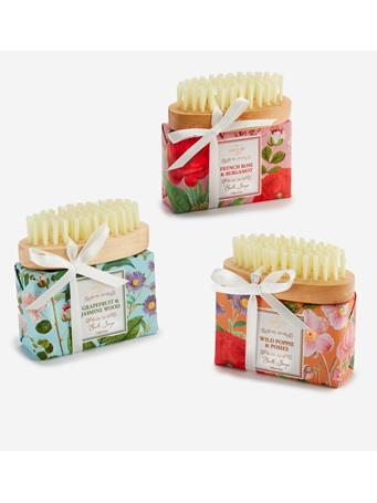 THE SIMPLE JOY CO - Scented Bath Soap & Nail Brush Gift Set ASST 3