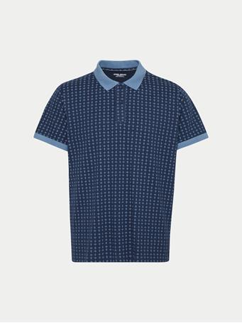 BLEND - Men's Polo Shirt DRESS BLUES
