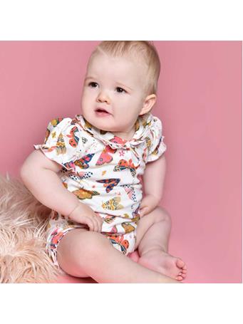 POWELL CRAFT - Butterfly Baby Grow MULTI