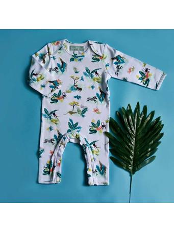 POWELL CRAFT - Safari Print Jumpsuit MULTI