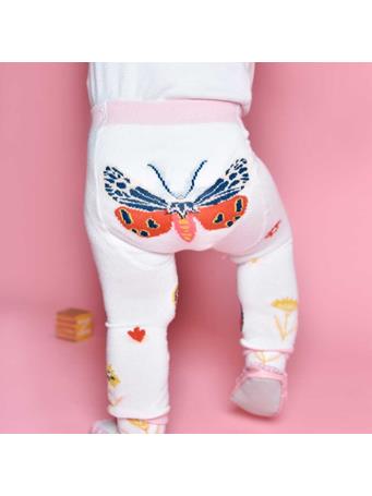 POWELL CRAFT - Butterfly Knitted Leggings MULTI
