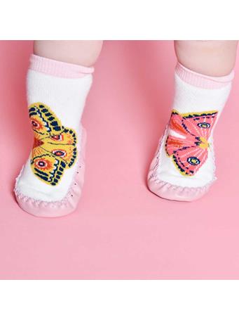 POWELL CRAFT - Butterfly Moccasin Slippers MULTI