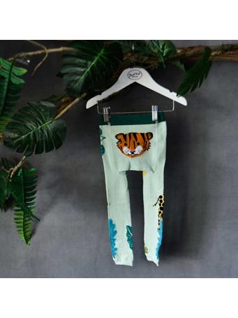 POWELL CRAFT - Safari Knitted Leggings MULTI