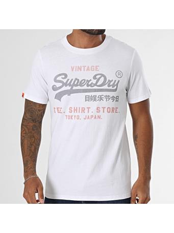 SUPERDRY - Tee Shirt Heritage OPTIC