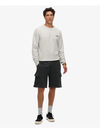 SUPERDRY - Contrast Stitch Cargo Shorts WASHED BLACK
