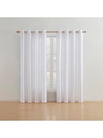 STYLEMASTER - Nancy Solid Grommet Panel - 55"X84" WHITE
