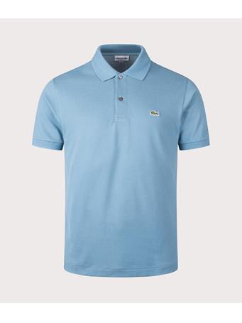 LACOSTE - Classic Fit L.12.12 Original Piqué Polo Shirt LIMESTONE BLUE
