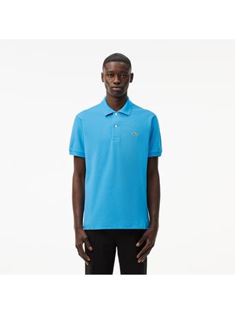LACOSTE - Classic Fit L.12.12 Original Piqué Polo Shirt RILL LGHT BLUE