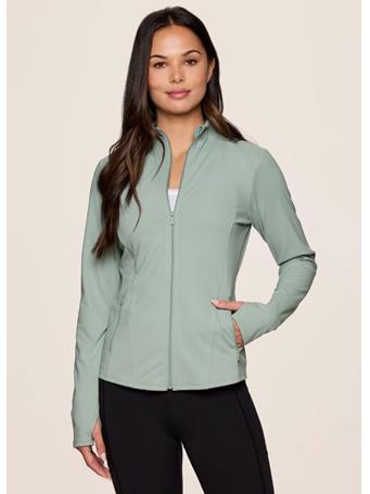 RBX - Studio Daily Super Soft Mock Neck Jacket SEA GLASS