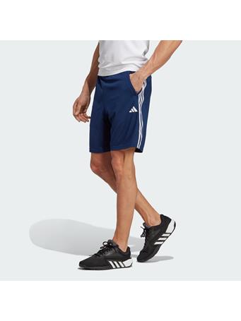 ADIDAS - Train Essentials Piqué 3-Stripes Training Shorts BLUE