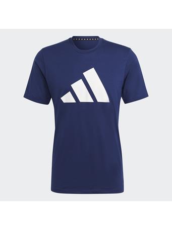 ADIDAS - Train Essentials Feelready Logo Training T-Shirt BLUE