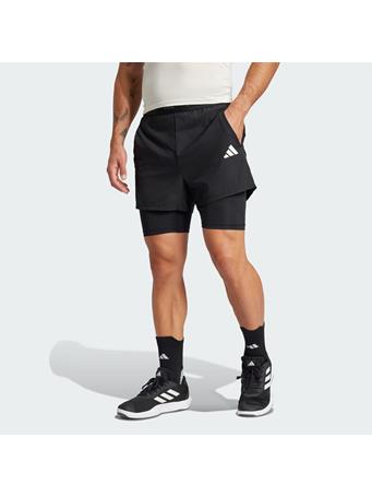 ADIDAS - Gym+ 2-in-1 Shorts BLACK